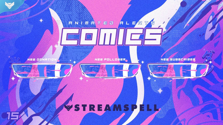 Comics Stream Alerts