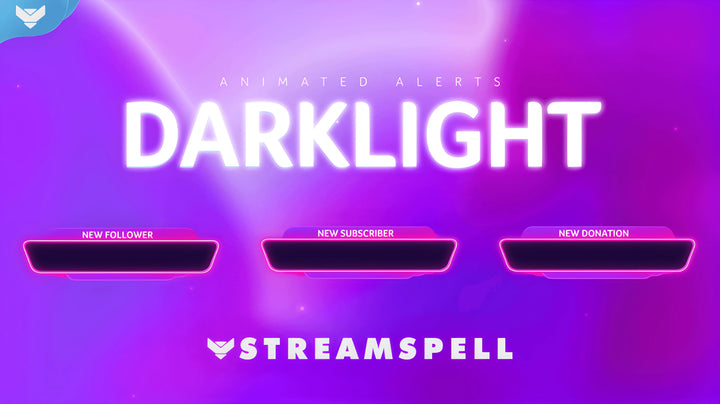 Darklight Stream Alerts