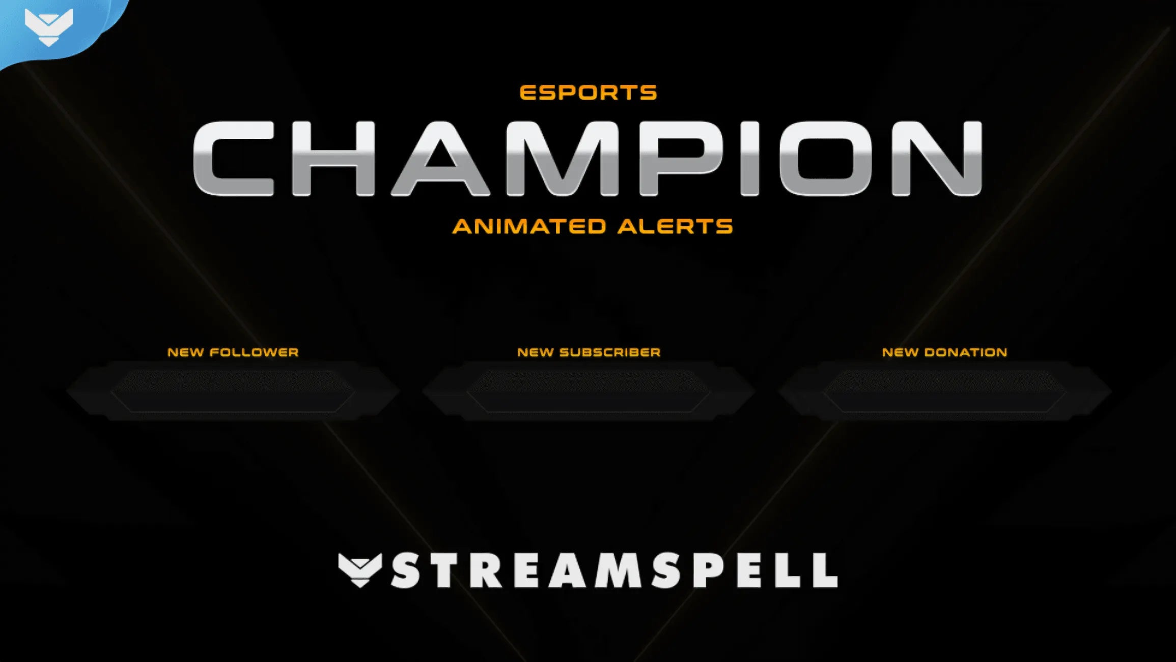 Esports: Champion Stream Alerts | StreamSpell