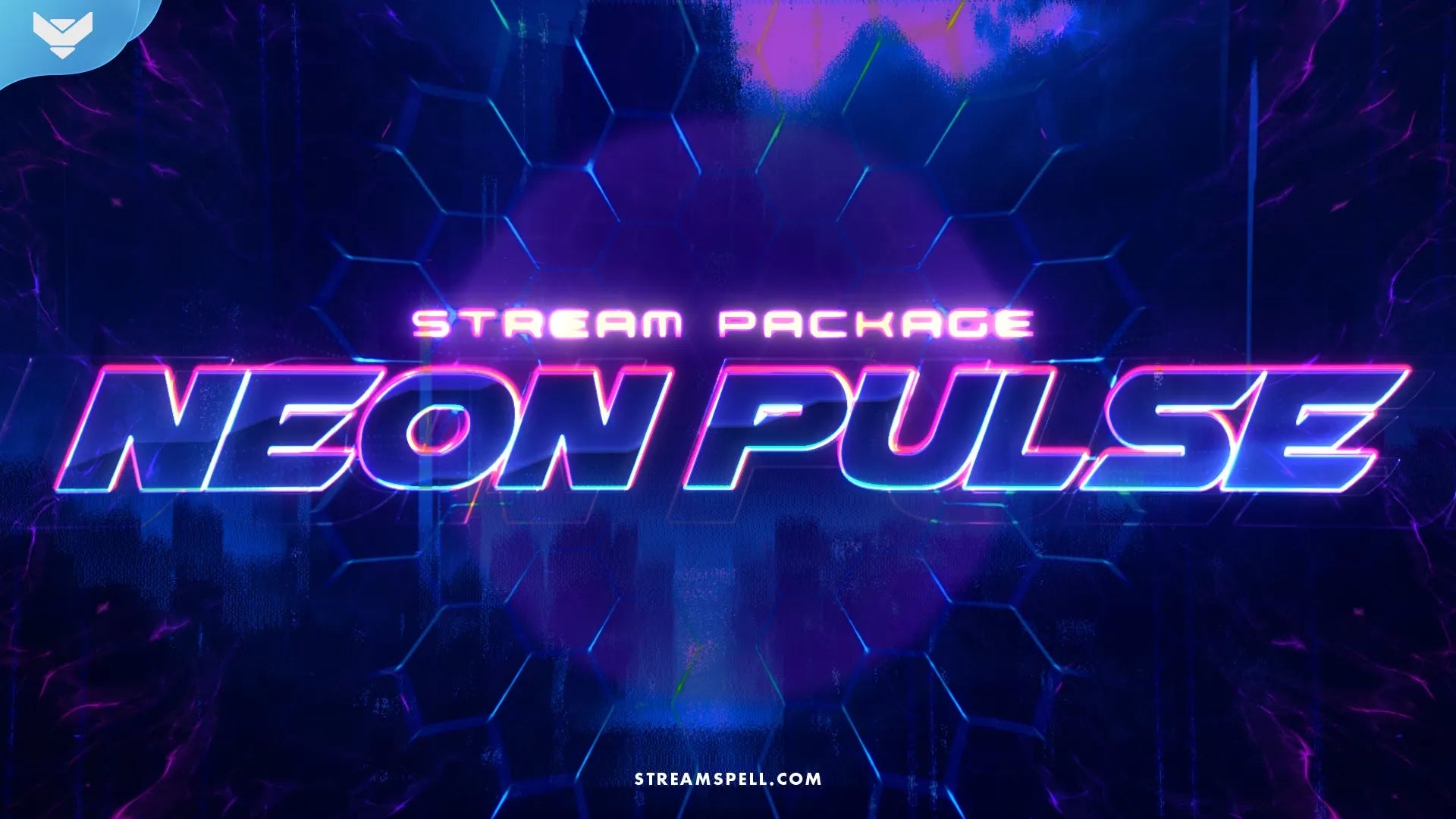 Neon Pulse Stream Package | StreamSpell
