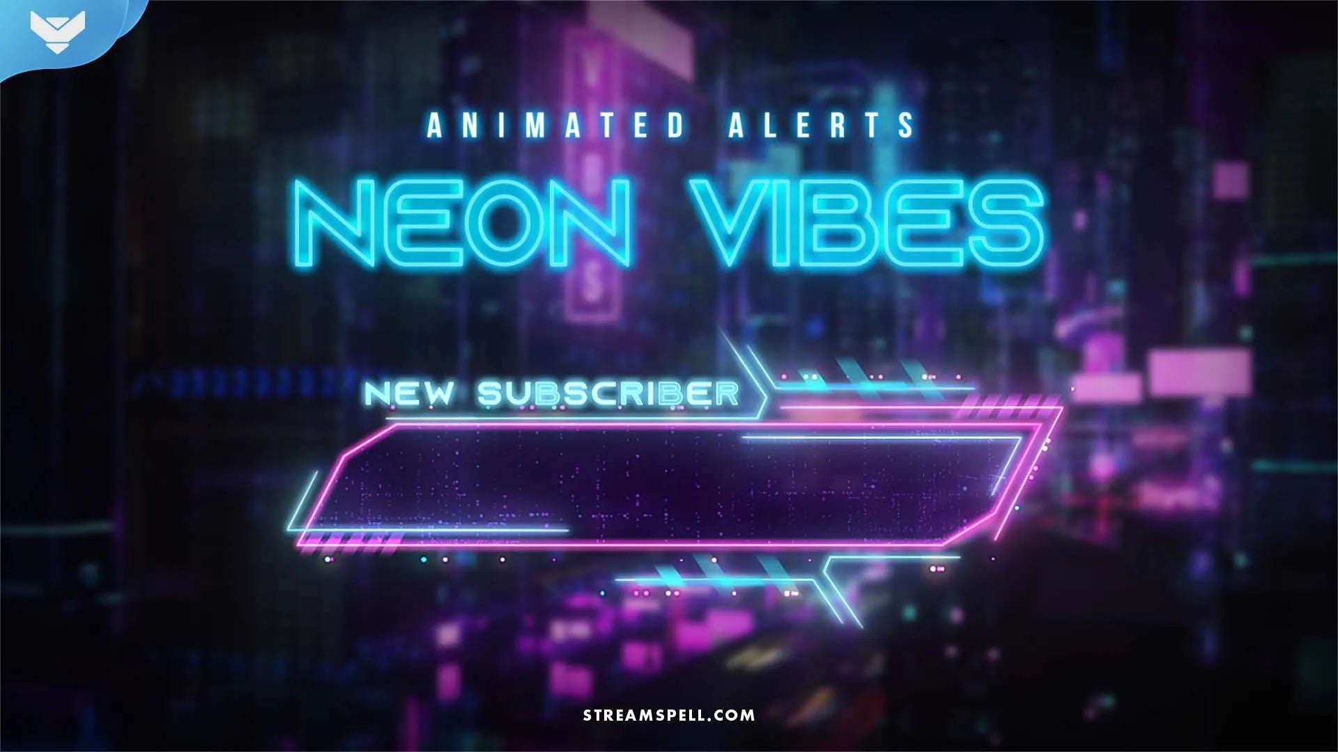 Neon Vibes Stream Alerts | Stream Alerts | StreamSpell