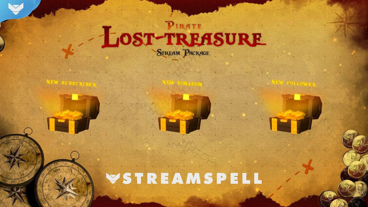 Pirate: Lost Treasure Stream Alerts