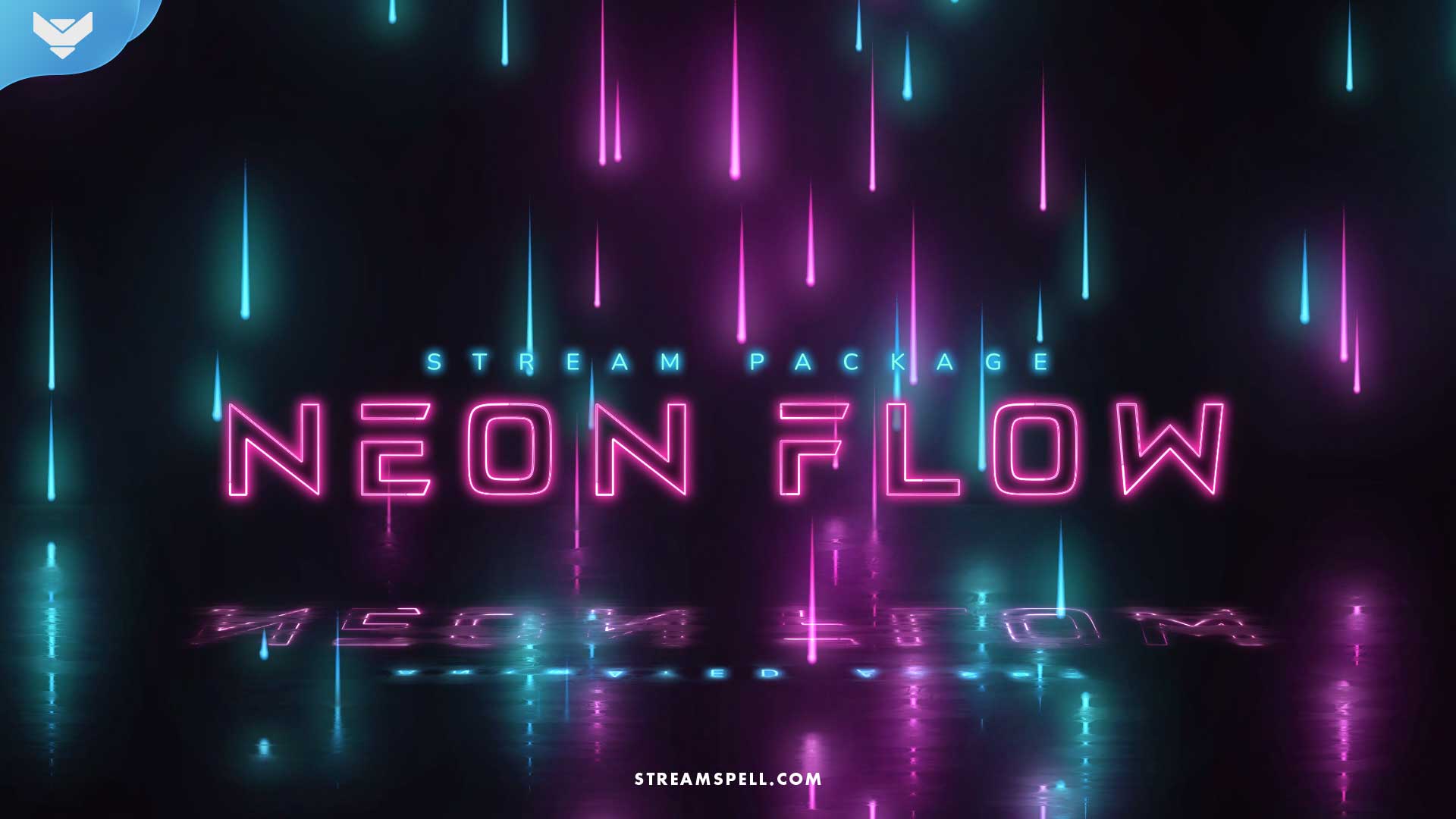 Neon Flow Stream Screens