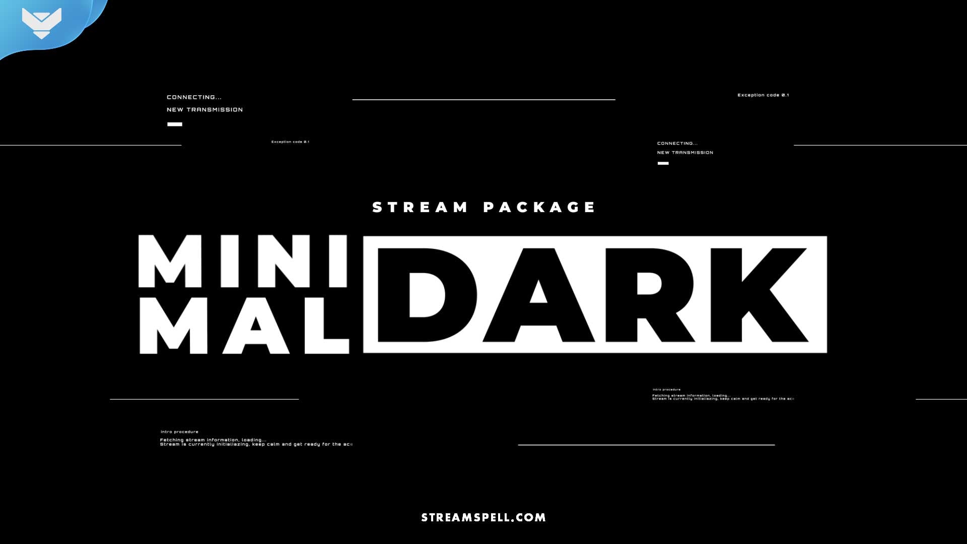 Dark HUD Stream Package – StreamSpell