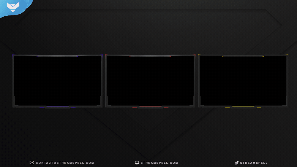 Ecstatic Animated Webcam Overlay