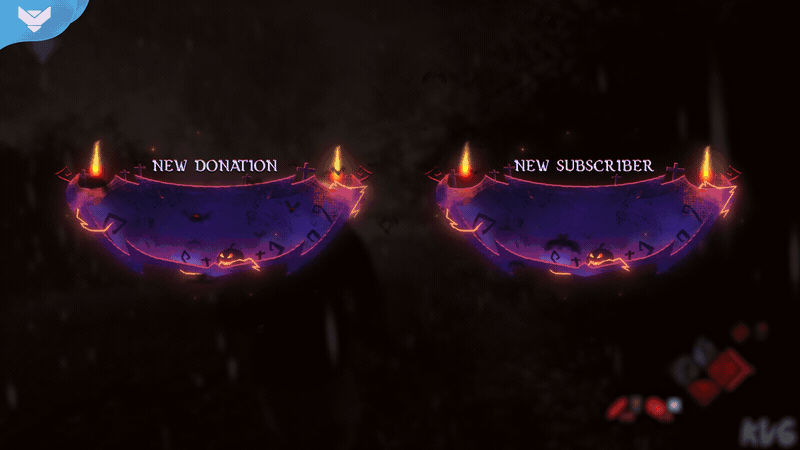 Haunted Night Stream Transition