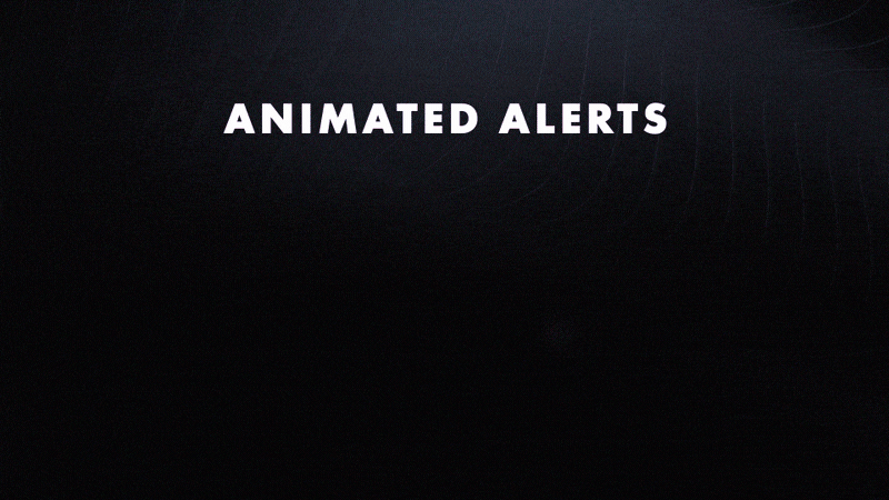 Neon Pulse Stream Alerts