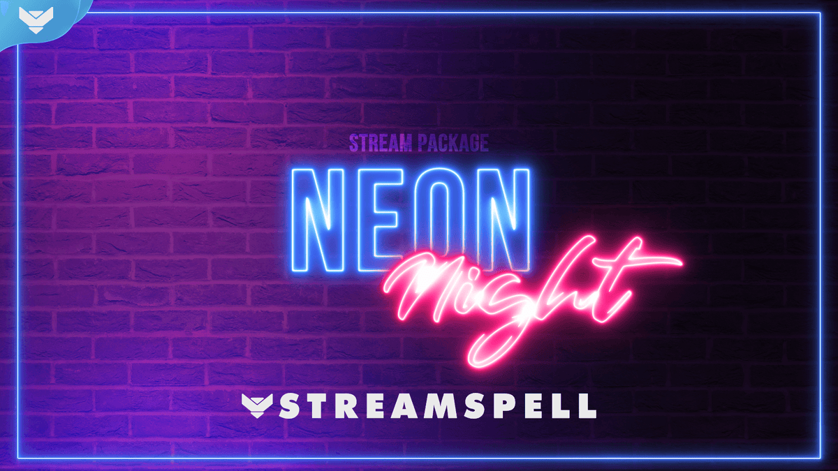 Neon Love Stream Package – StreamSpell