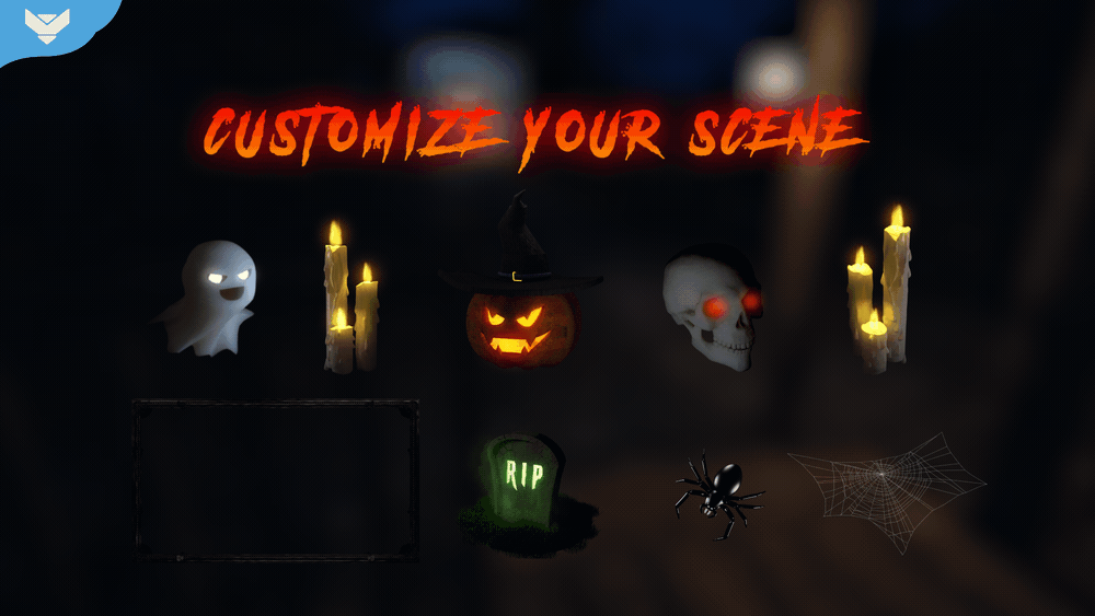 Trick or Treat Stream Overlays
