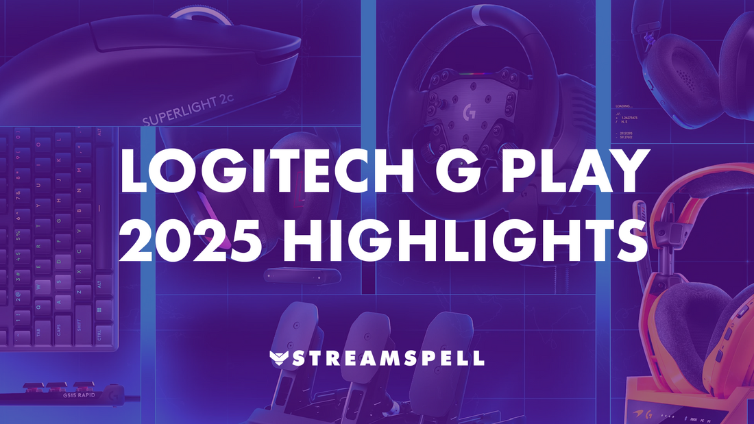 Logitech G PLAY 2025: New Gear for Streamers & Gamers – StreamSpell