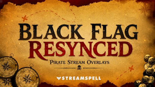 Assassin’s Creed Black Flag Resynced Stream Overlays
