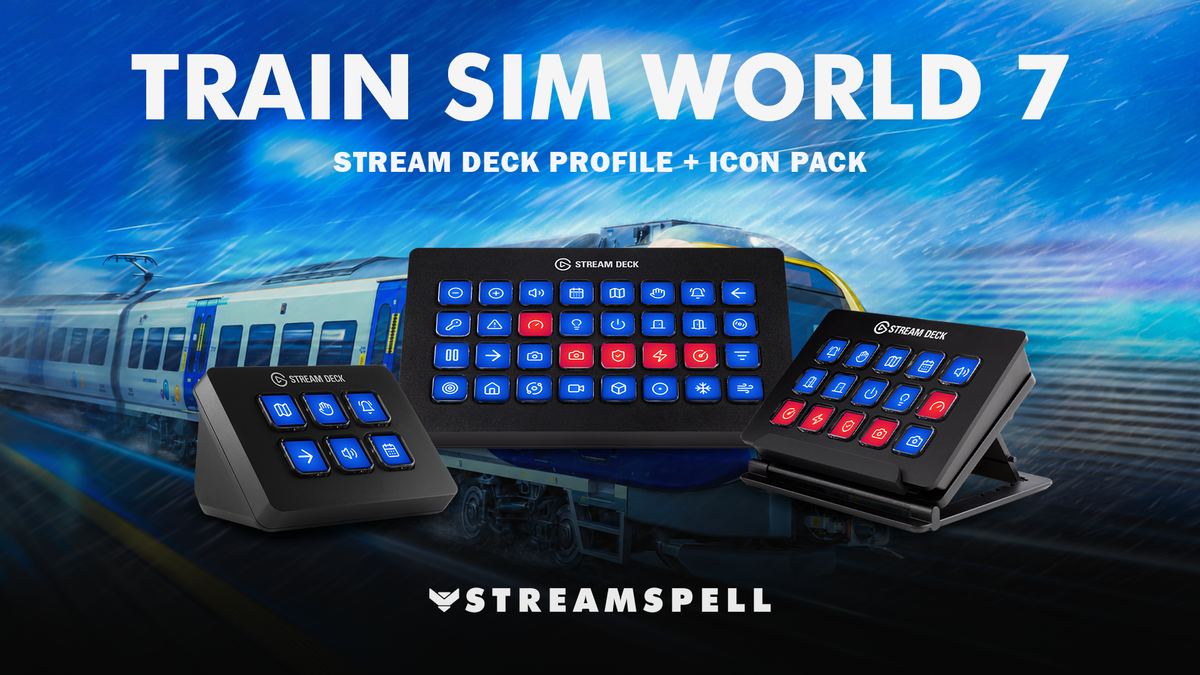 Train Sim World 7 Stream Deck Profile