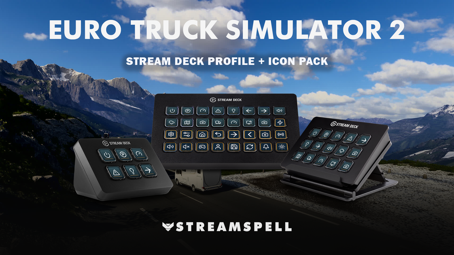 Euro Truck Simulator 2 Stream Deck Profile cover