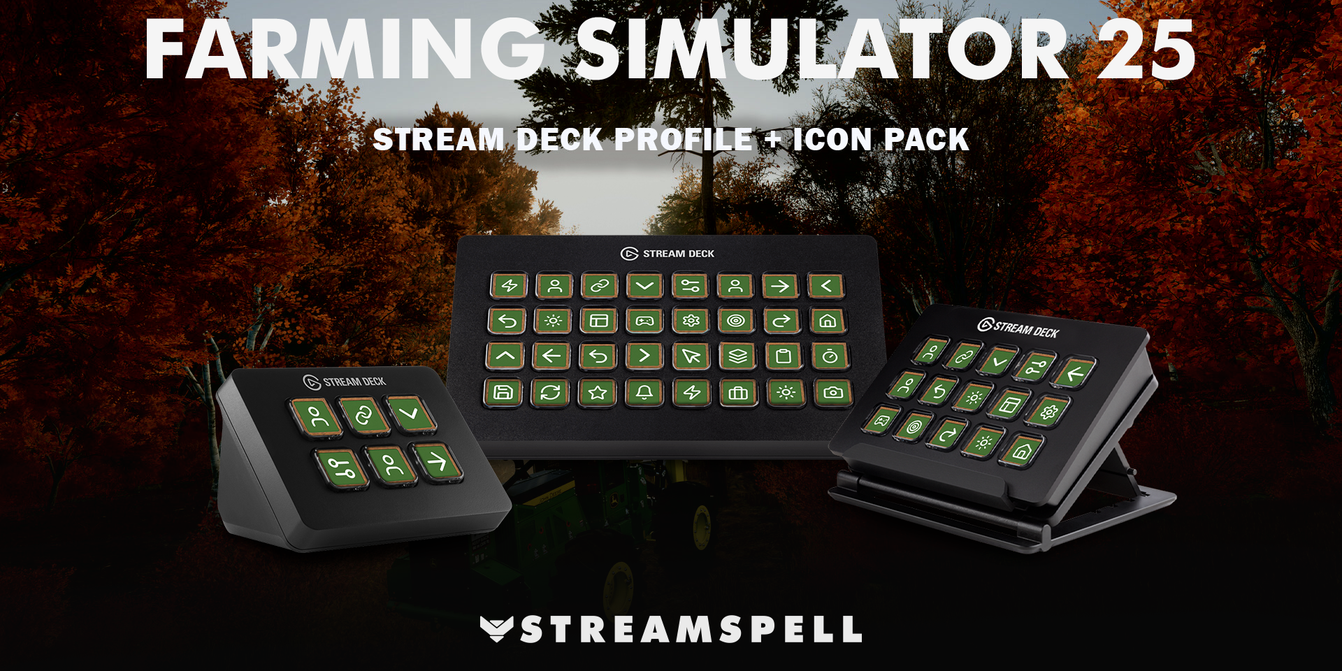Farming Simulator 25 Stream Deck Profile
