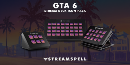 GTA VI Animated Stream Deck Icon Pack