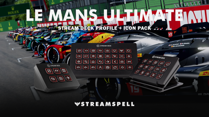 Le Mans Ultimate Stream Deck Profile cover