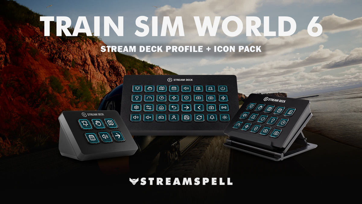 Train Sim World 6 Stream Deck Profile cover