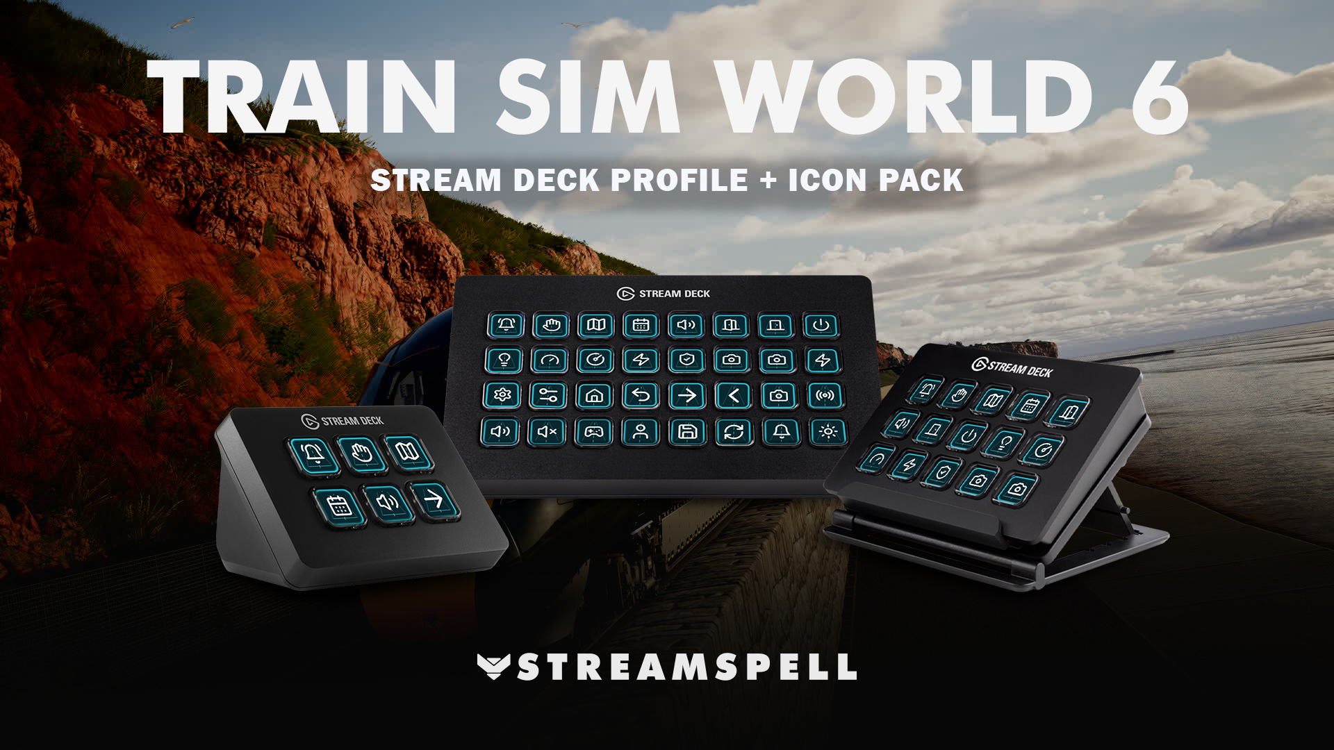 Train Sim World 6 Stream Deck Profile cover