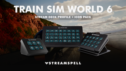 Train Sim World 6 Stream Deck Profile cover