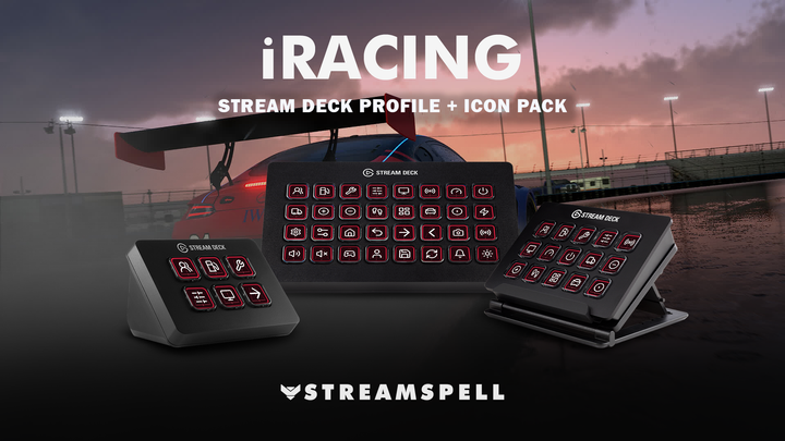 iRacing Stream Deck Profile cover
