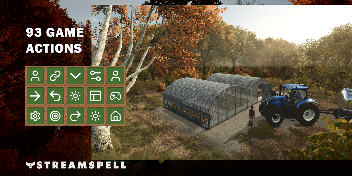 Farming Simulator 25 Stream Deck Profile