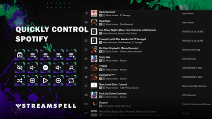 Streets Spotify Stream Deck Profile