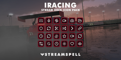 iRacing Stream Deck Icon Pack