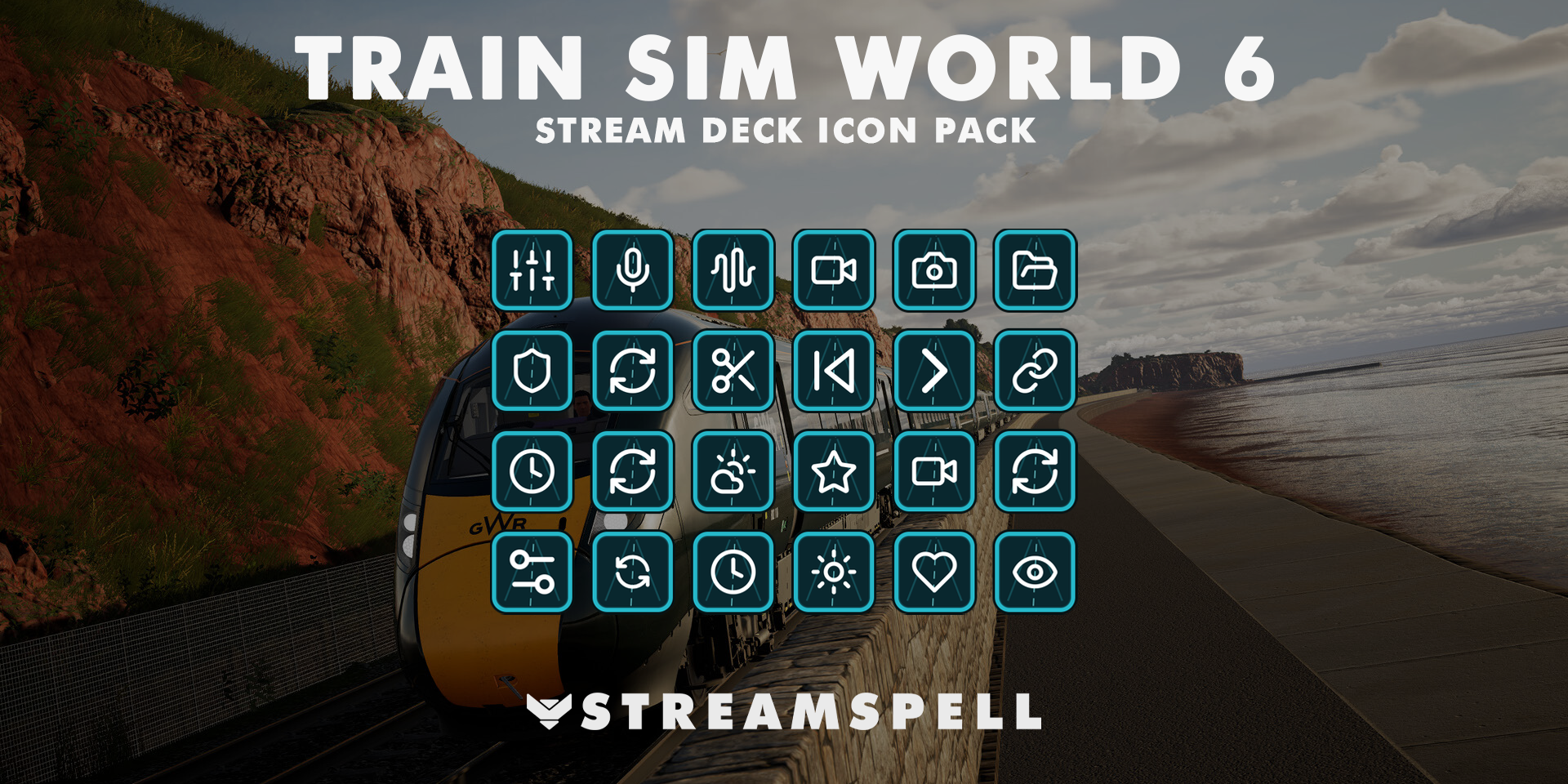 Train Sim World 6 Stream Deck Icon Pack