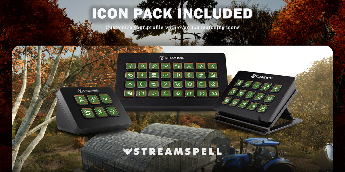 Farming Simulator 25 Stream Deck Profile