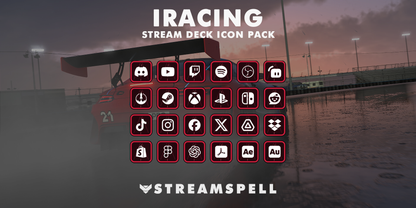 iRacing Stream Deck Icon Pack