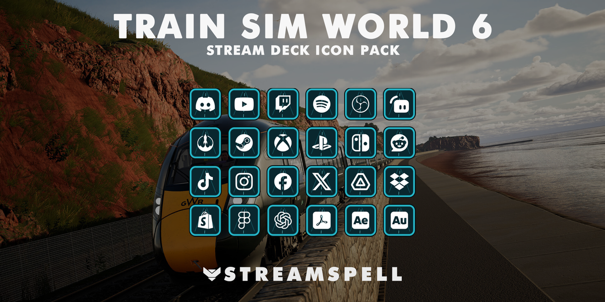 Train Sim World 6 Stream Deck Icon Pack