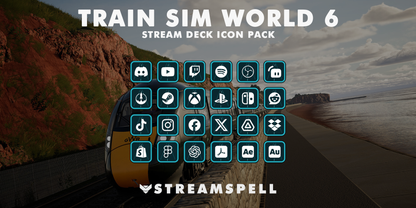 Train Sim World 6 Stream Deck Icon Pack