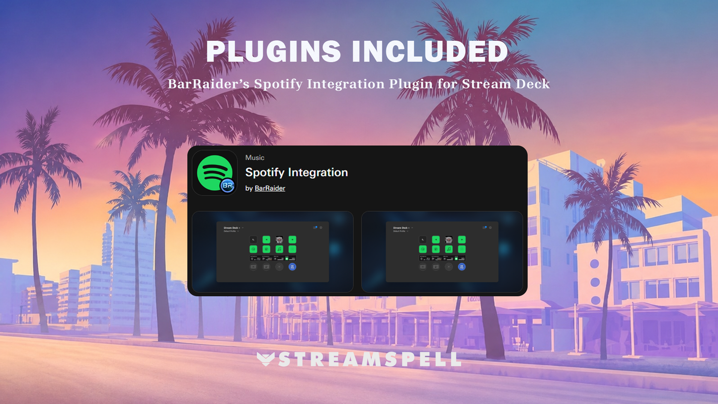 GTA VI Spotify Stream Deck Profile