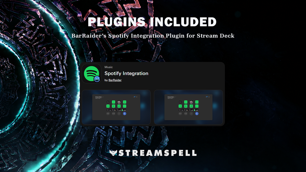 Tarnished Spotify Stream Deck Profile
