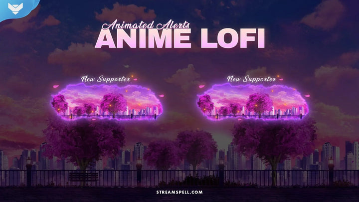 Anime Lofi Stream Alerts