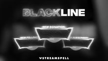 Load image into Gallery viewer, Black Line Stream Overlay