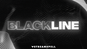 Black Line Stream Overlay