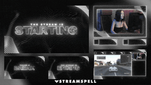 Black Line Stream Overlay