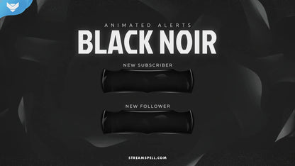 Black Noir Stream Alerts