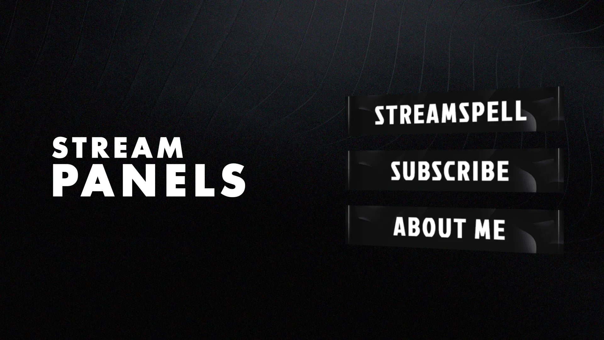 Black Noir Stream Package