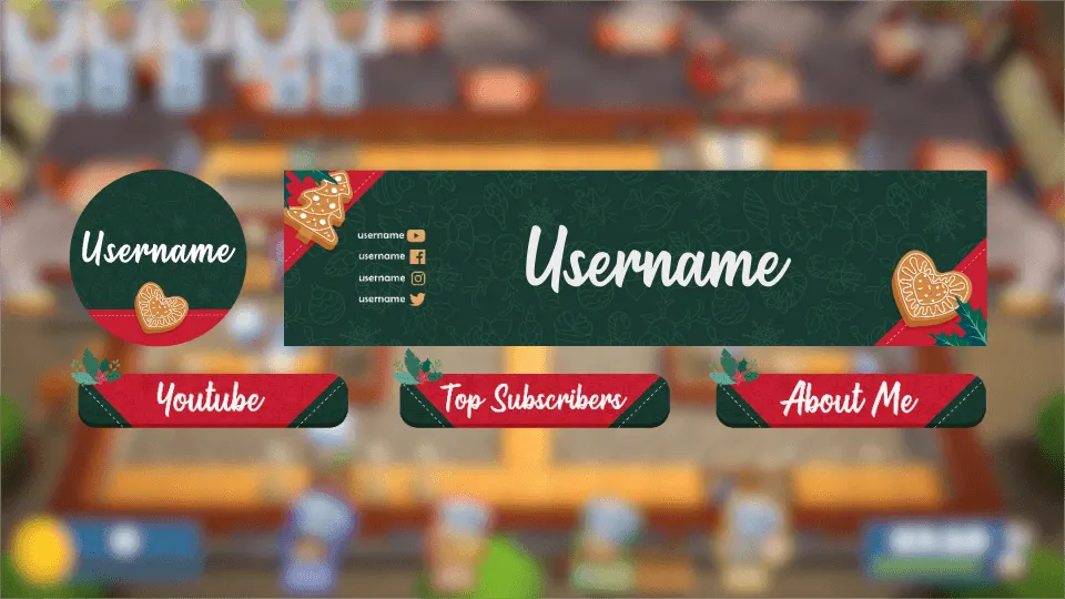 Christmas Cookies Stream Package
