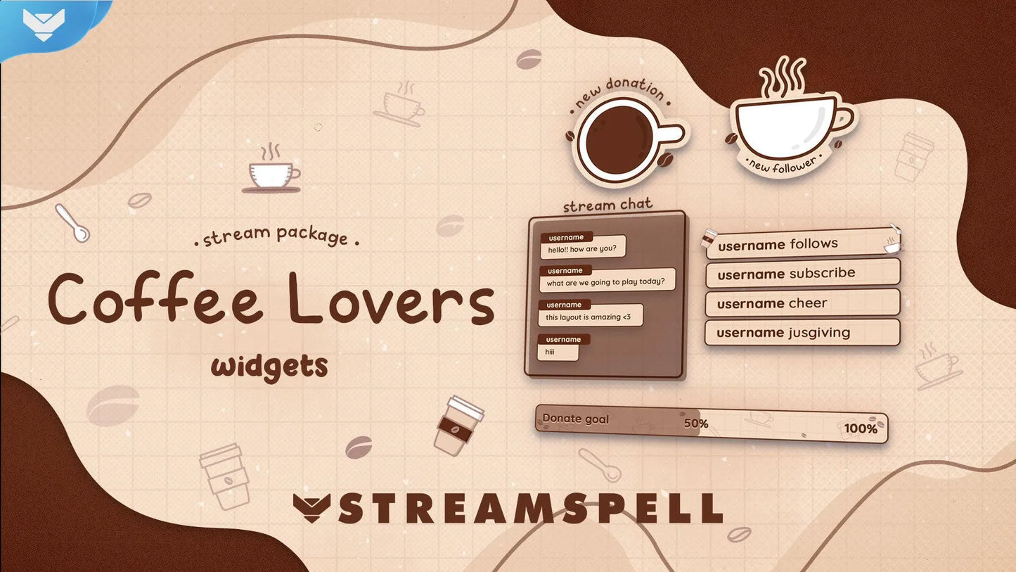 Coffee Lovers Stream Alerts