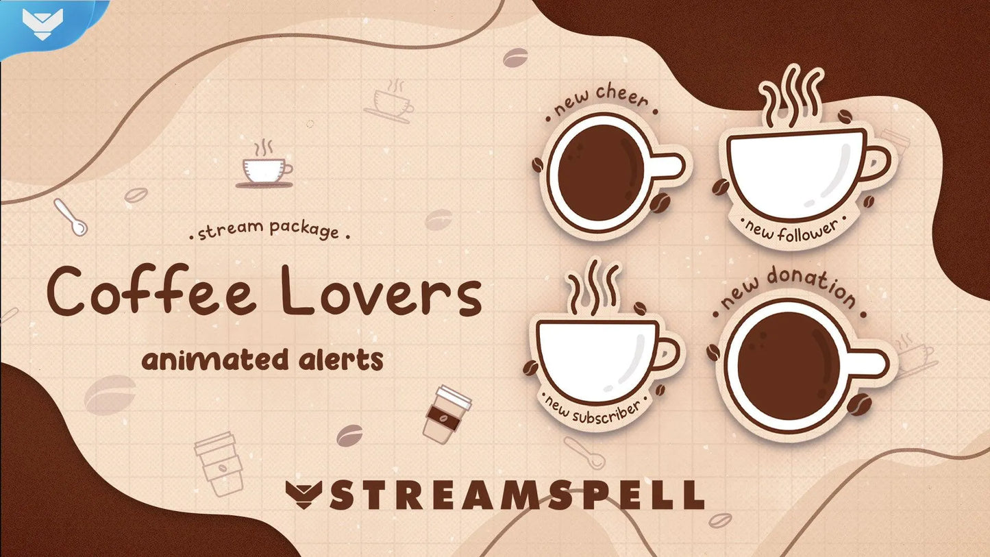 Coffee Lovers Stream Alerts