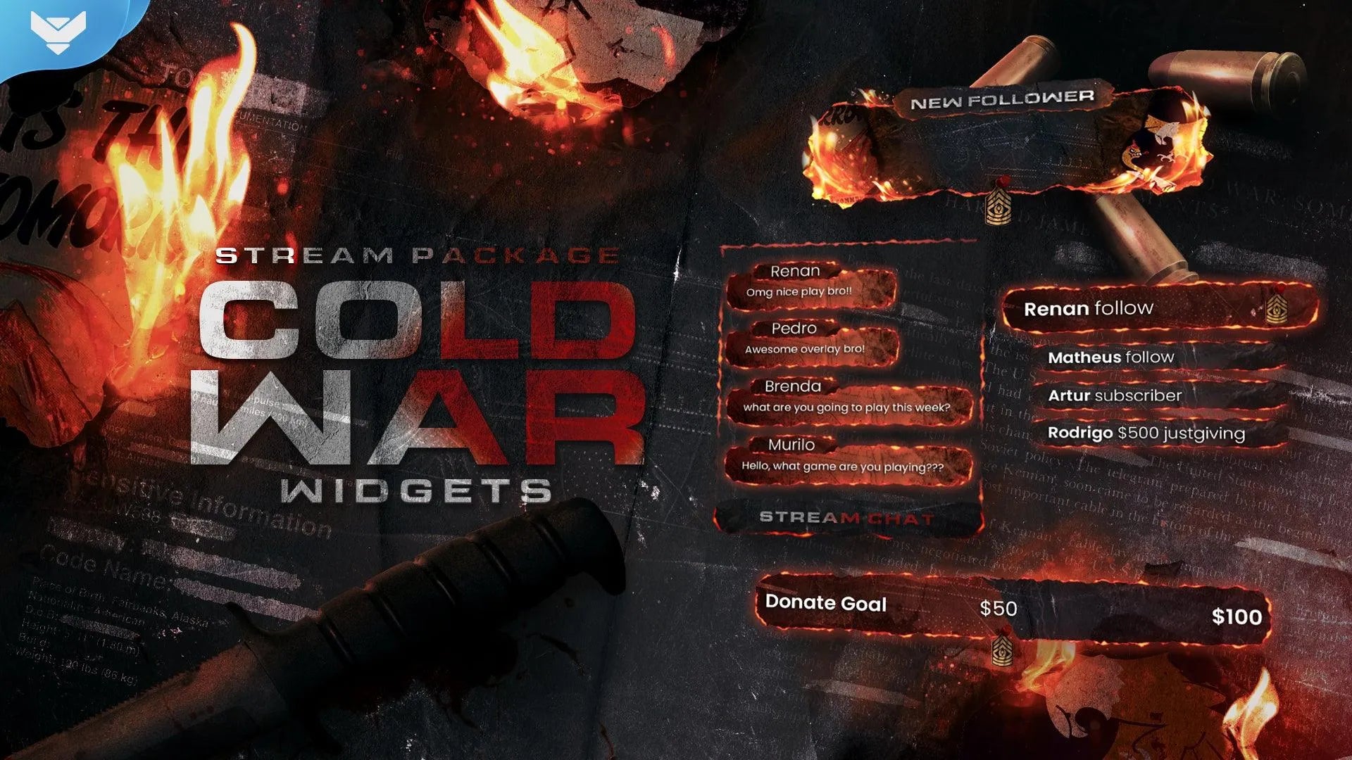 Cold War Stream Widgets