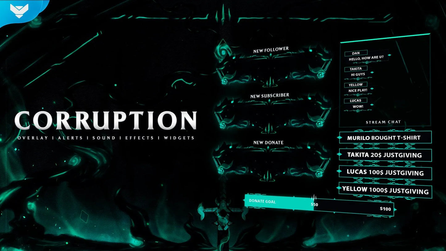 Corruption Stream Widgets