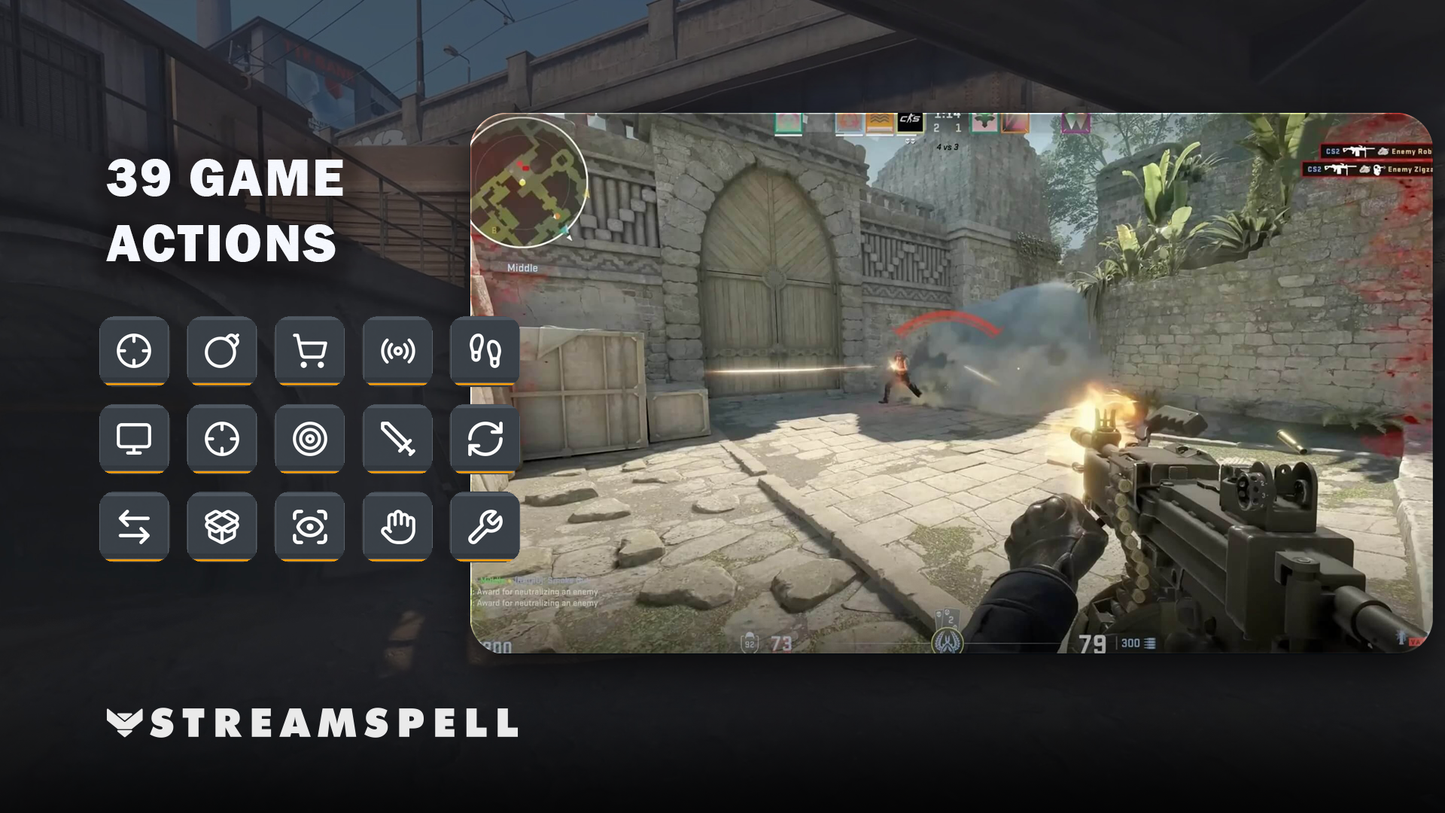 Counter Strike 2 Game Actions