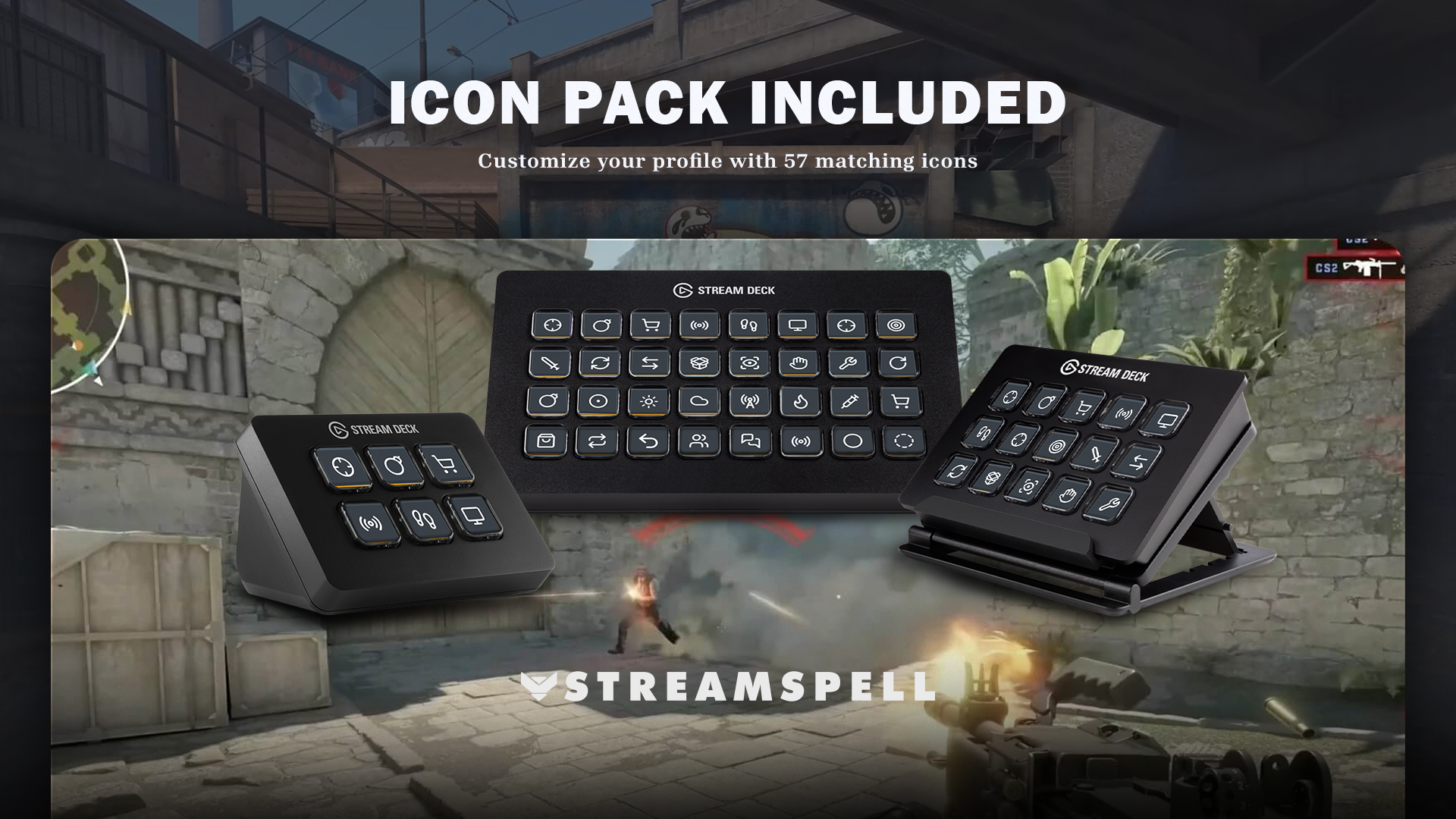 Counter Strike 2 Icon Pack Included