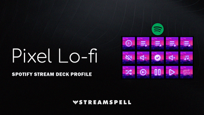 Pixel Lo-fi Spotify Stream Deck Profile cover