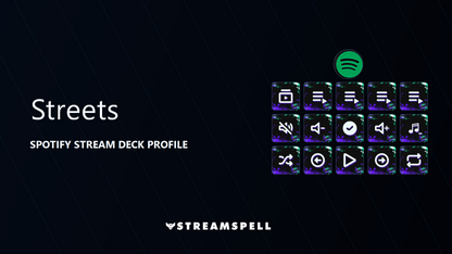 Streets Spotify Stream Deck Profile cover