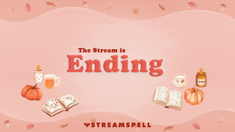 Cozy Fall Stream Overlay Package